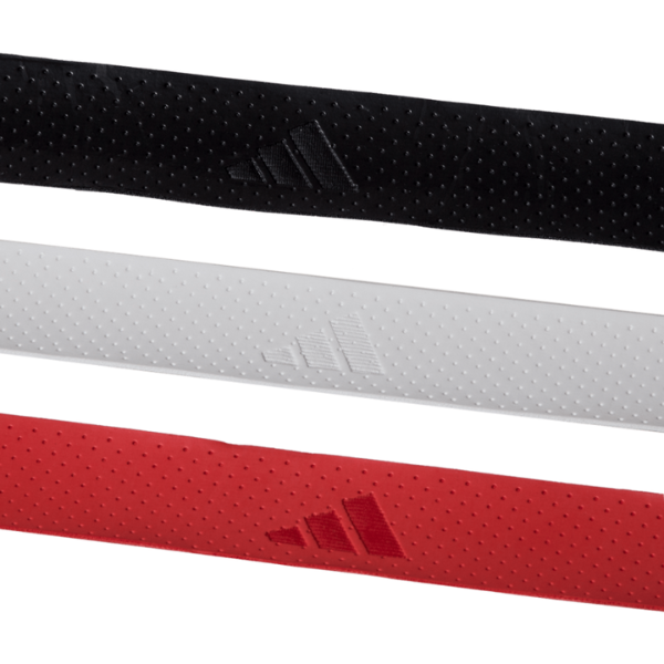 Load image into Gallery viewer, Box of Adidas padel overgrip 25 units white, black and red - TheDistrictPadelClub
