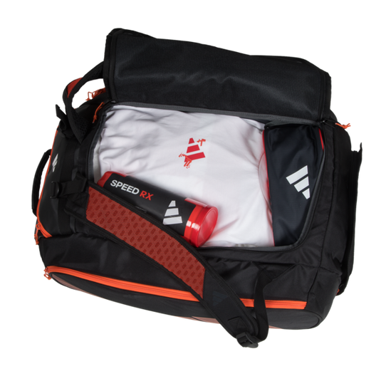 Adidas Racket Bag Protour Black/Orange 3.3 - TheDistrictPadelClub