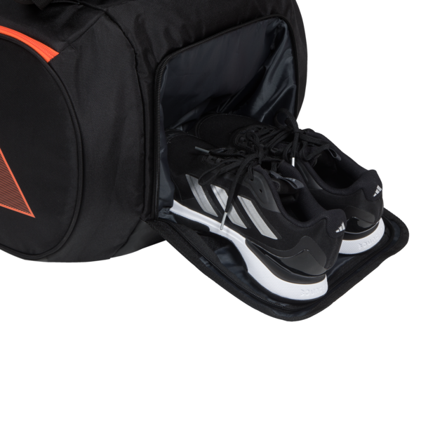 Load image into Gallery viewer, Adidas Racket Bag Protour Black/Orange 3.3 - TheDistrictPadelClub
