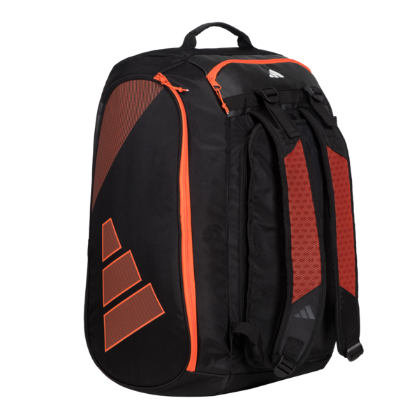 Load image into Gallery viewer, Adidas Racket Bag Protour Black/Orange 3.3 - TheDistrictPadelClub
